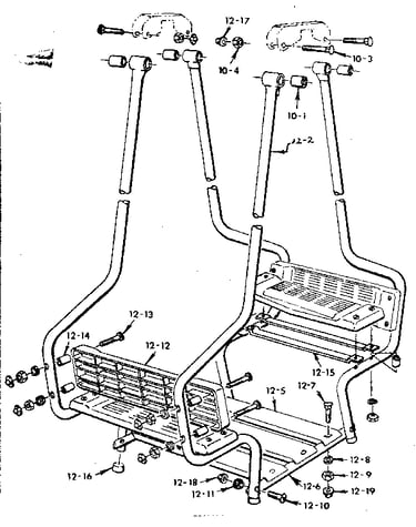 Lawnswing assembly
