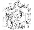 Kenmore 1105907610 machine sub-assembly diagram