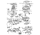Briggs & Stratton 402417 (0660-01 - 0660-01) air cleaner-carburetor group diagram