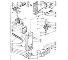 Kenmore 1067640641 air flow and control parts diagram