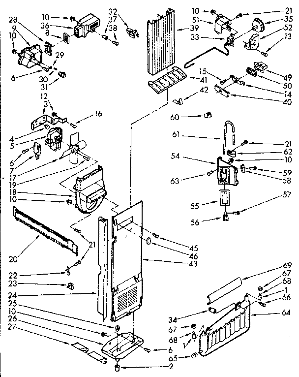 Air flow and control parts