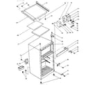 Kenmore 5648912820 cabinet parts diagram