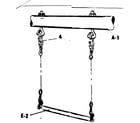 Sears 51272758-81 trapeze assembly #90152 diagram