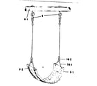 Sears 51272758-81 swing assembly #92302 diagram