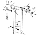 Sears 51272252-82 climber leg assembly diagram