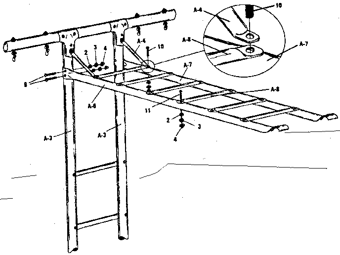 Hand climber assembly