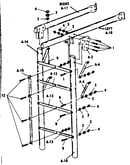 Rear tower leg assembly
