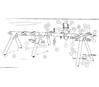 Sears 51272016-80 a-frame assembly #93669 diagram