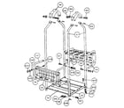 Sears 51272016-81 c - lawn swing hardware assembly #95607 diagram