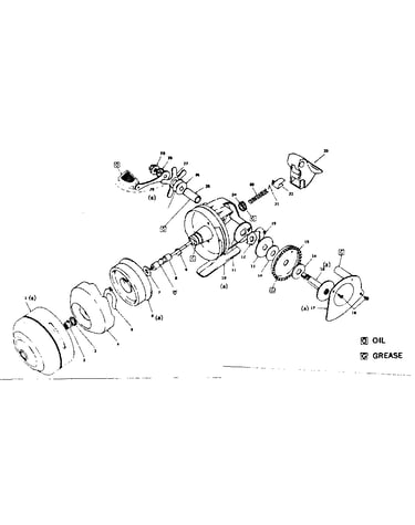 Spin casting reel assembly
