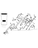 Upper handle assembly