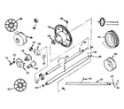 Craftsman 17481562 axle assembly diagram