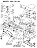 Nozzle and motor assembly