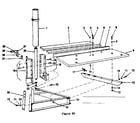 Craftsman 11329350 rip fence and base assembly diagram