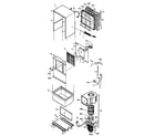 Kenmore 56561950 functional replacement parts diagram
