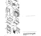 Kenmore 56561970 functional replacement parts diagram