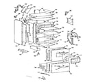 Kenmore 1037366304 body section diagram