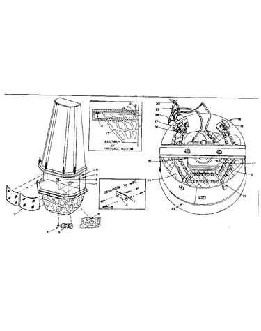 Heating element assembly