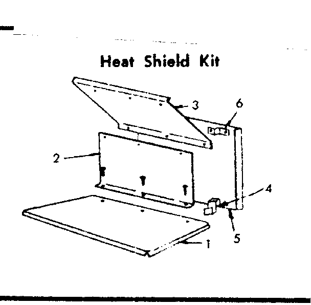 Heat shield kit