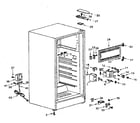 Kenmore 5648611100 cabinet parts diagram