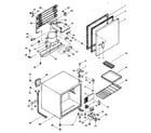 Kenmore 5648911511 cabinet parts diagram