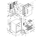 Kenmore 5648912521 cabinet parts diagram