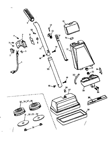 External machine parts