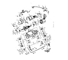 Kenmore 10084401 internal machine parts diagram
