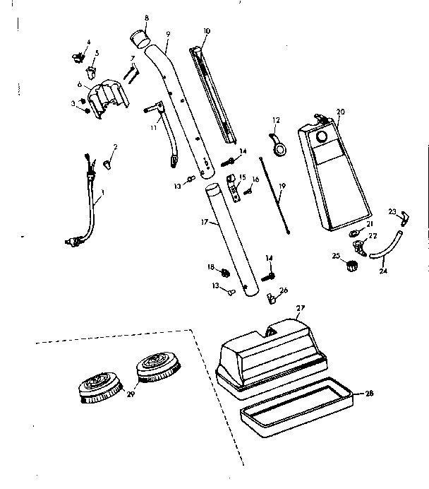 External machine parts