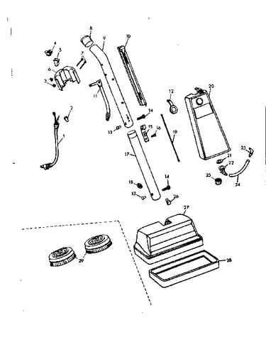 External machine parts