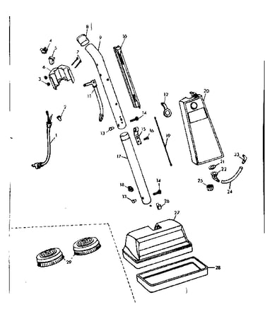 External machine parts