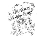 Kenmore 10085101 internal machine parts diagram
