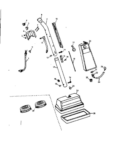 External machine parts
