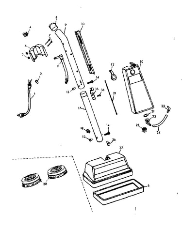 External machine parts