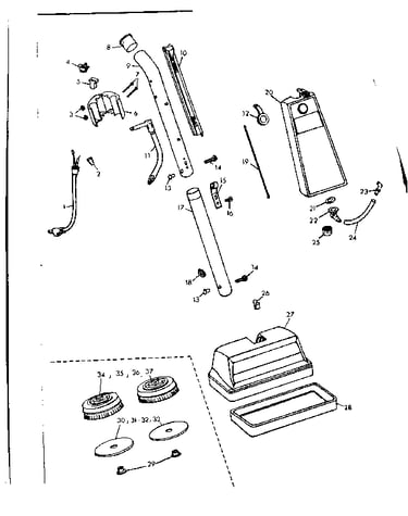 External machine parts