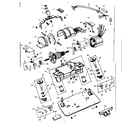 Kenmore 10085400 internal machine parts diagram