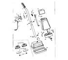 Kenmore 10085401 external machine parts diagram