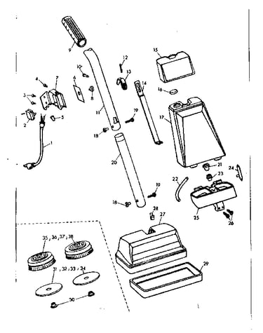 External machine parts