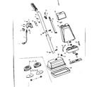 Kenmore 10085601 external machine parts diagram