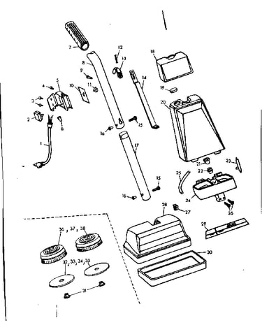 External machine parts