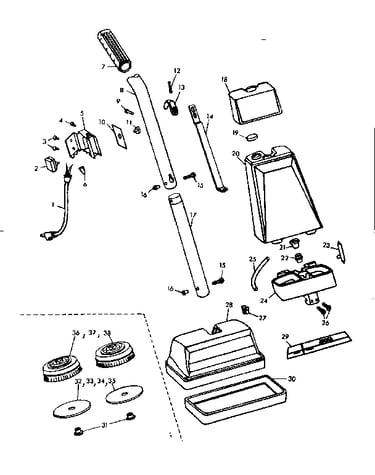 External machine parts