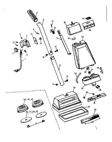 External machine parts