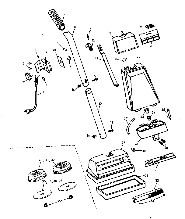 External machine parts