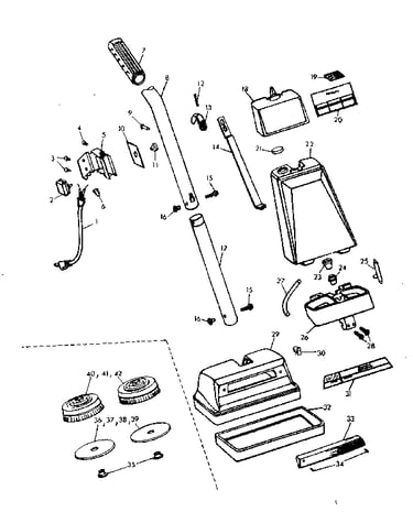 External machine parts