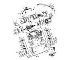 Kenmore 10086401 internal machine parts diagram