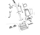 Kenmore 10086551 external machine parts diagram