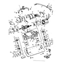 Kenmore 10086551 internal machine parts diagram