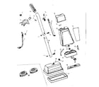 Kenmore 10086552 external machine parts diagram