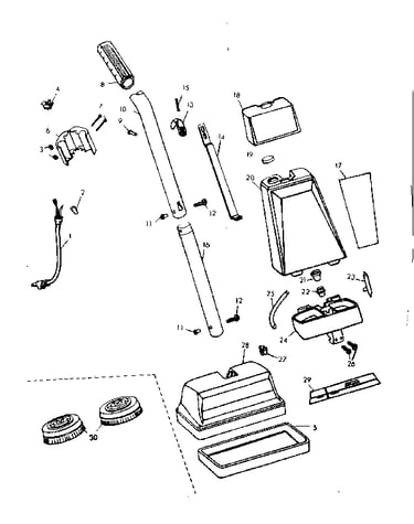External machine parts