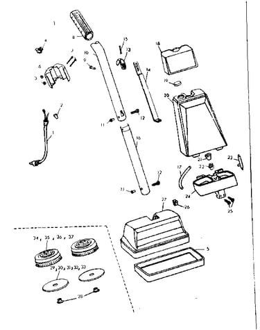 External machine parts
